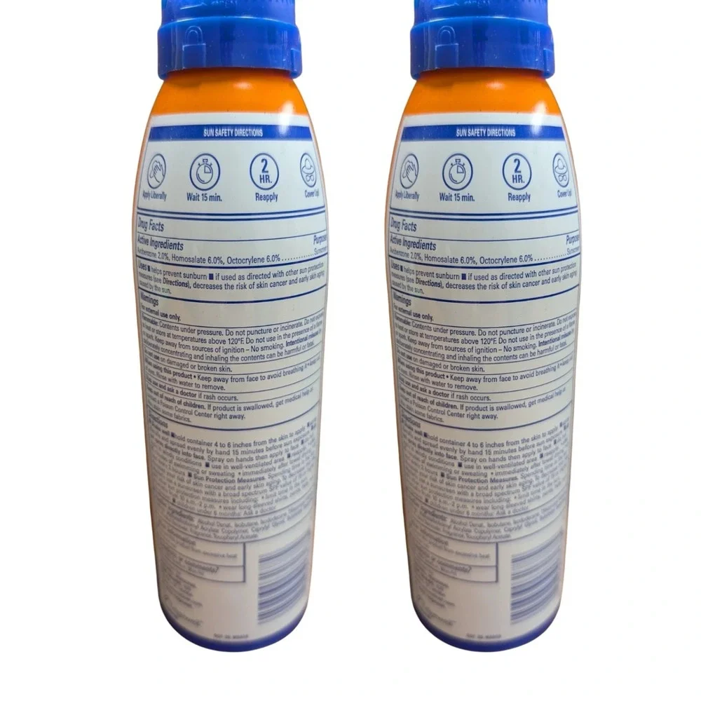 Banana Boat Sport Ultra SPF‎ 30 Clear Sunscreen Spray 6 oz Lot of 2 Exp 08/27